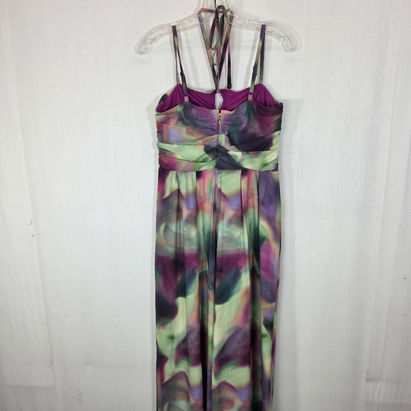 Athleta x Alicia Keys Enlighten Up Jumpsuit Watercolor Print Size 4 - Picture 7 of 14